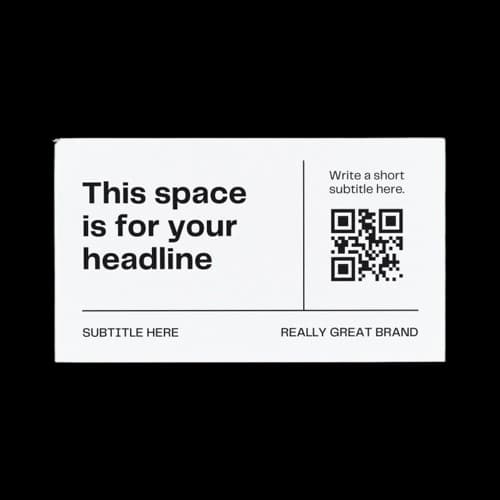Digital QR Business Cards service
